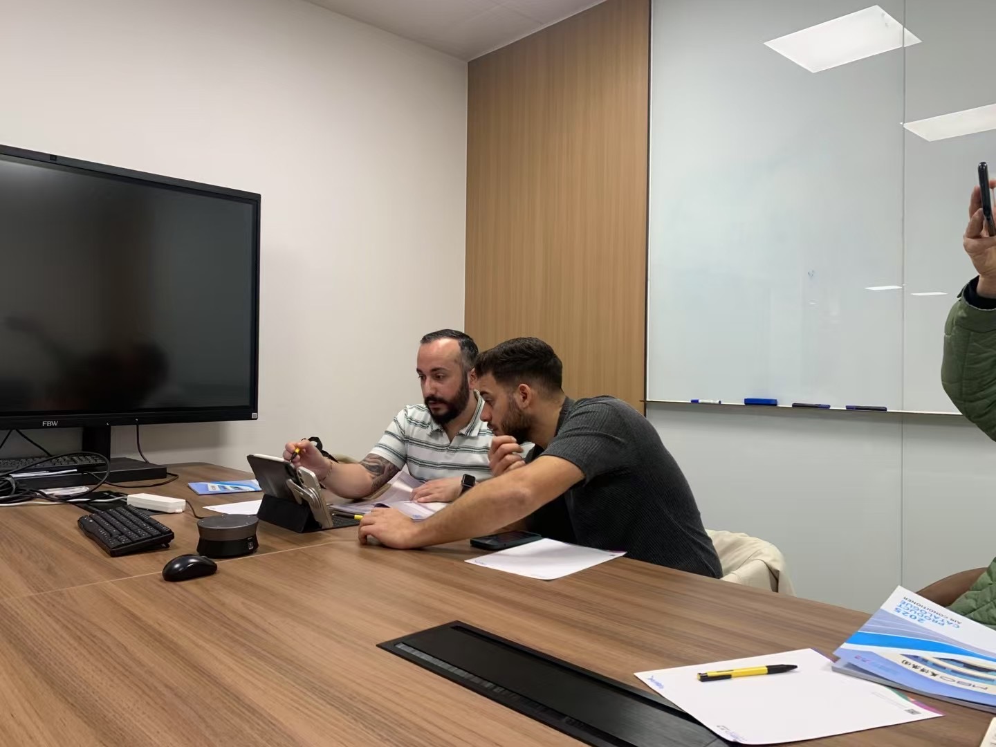 customer visited in China