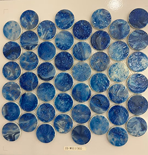 recycled glass mosaic 