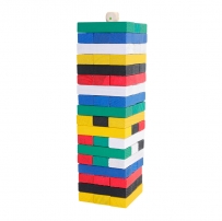 Tumble Tumbling Tower with colorful design Outdoor Game for Kids Adults Family