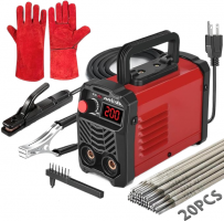 200Amp 20PCS Rods Stick Welder, Super MINI Portable Welding Machine