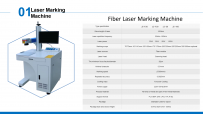 Desktop fiber laser marking machine