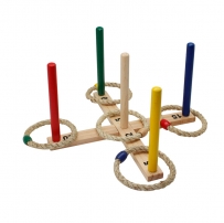Ring Toss Games for Kids - Outdoor Yard Game for Adults & Family